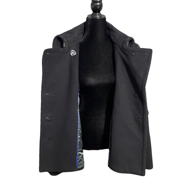 J.Crew Black Wool Peacoat Jacket Women’s XL - Picture 6 of 12